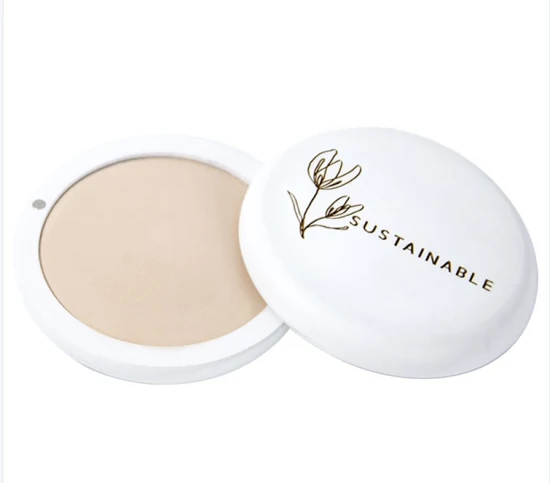 Magnétique Petit Mini Unique Bambou Vide Maquillage Compact